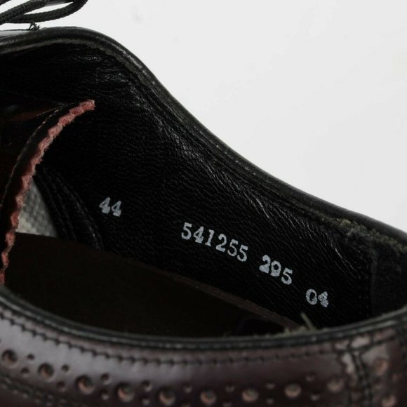 Florsheim Burgundy Leather Full Brogue Wingtip Oxford Dress Shoes Mens Size 9 D main image 4
